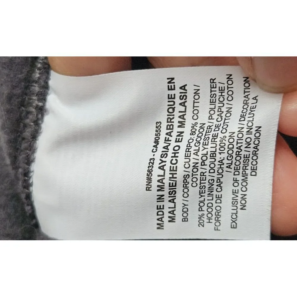 Nike Men's Sz Med‎ Cleveland Browns fleece Hoodie gray jacket full zip cotton